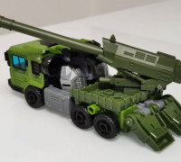Fire support weapons for Legacy Bulkhead 3D model