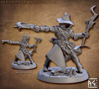 Artisan Guild Patreon "Demon Hunter" Sample 3D model