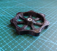 Leveling nut / adjustment wheel - Ender 3 3D model