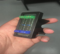 PCB Din rail case 3D model