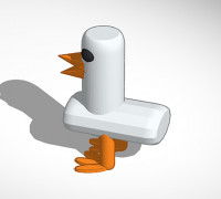 Duck Bread 3D model