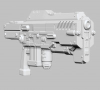 Space Rifle 3D model