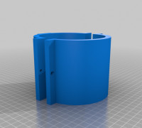 90mm v4 clamp 3D model