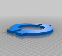 90mm clamp 3D model