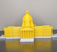 Legislature Building model single print 3D model