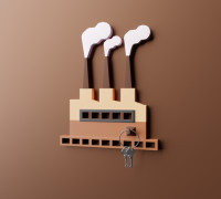 factory key holder 3D model