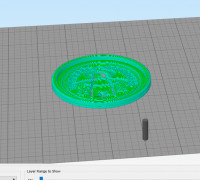 Unique Coaster 3D model