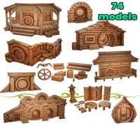 Hobbit Hole Fronts #3 3D model