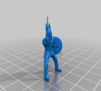 Punic Wars - Celtic Cavalry Command 3D model