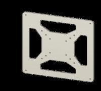 vesa mounting template 3D model