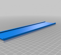 Name plate holder 3D model