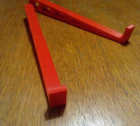 Notebook stand 3D model