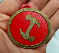 Stonecutters Keychain 3D model