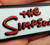 The Simpsons Keychain 3D model