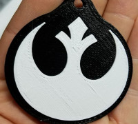 Rebel Forces Keychain 3D model
