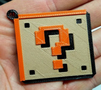 Super Mario Bros. Keychain 3D model
