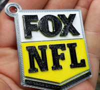 NFL on FOX Keychain 3D model