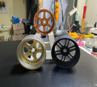 JDM Wheels Coasters 3D model