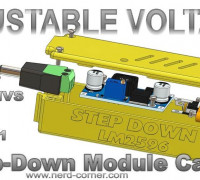 Case LM2596 3D model