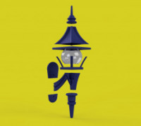 Thousand Sunny Lamp 3D model