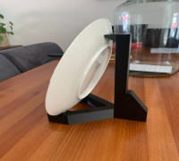 simple Plate stand 3D model