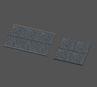 Graveyard tabletop setting 32mm 3D model