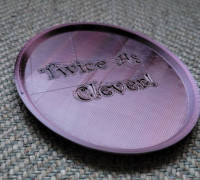 Twice As Clever Platter 3D model