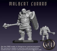 Malbert Curard 3D model