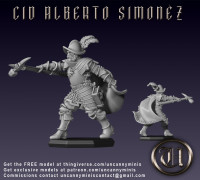Cid Alberto Simonéz 3D model