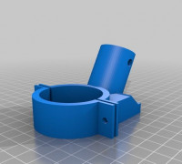 LNB Halterung rund 3D model