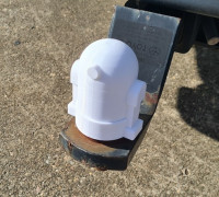 R2D2 Hitch Cover 3D model