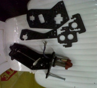 RAPMAN extruder motor brackets 3D model