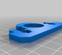 rapman extruder top bracket 3D model
