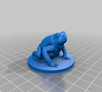 giant toad 3D model