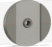 Lawn Mower Blade Base 3D model
