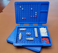 Battleship Game with Storage Case: English & Cyrillic 3D model