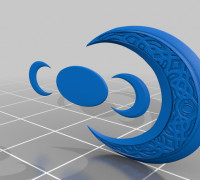 Moon Knight Accessories 3D model