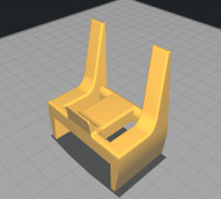 Dualshock stand on PS4 Slim 3D model