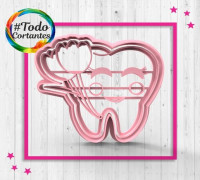 Cutting tooth 3D model