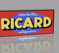 ricard lamp 3D model