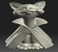 Vampire Cat 3D model