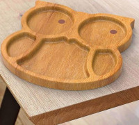 U-Tray: Owl 3D model