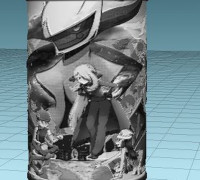 litho pokemon 3D model