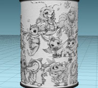 litho pokemon 3D model