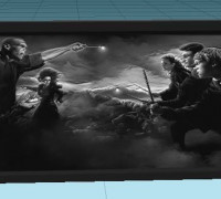 Litho harry potter 3D model