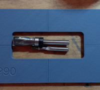 P90 pickup router template 3D model