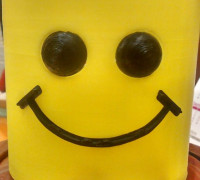 Smiley pencil holder 3D model
