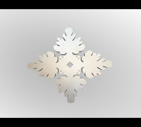 Snowflake 3D model