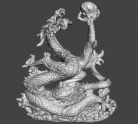 Chinese dragon v3.2 3D model