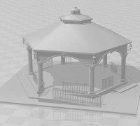 3d small square 3D model